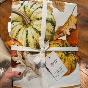Williams Sonoma Autumn Harvest Tablecloth